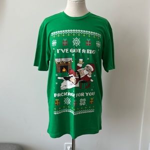 New “I’ve Got A Big Package For You” Christmas Shirt - Large